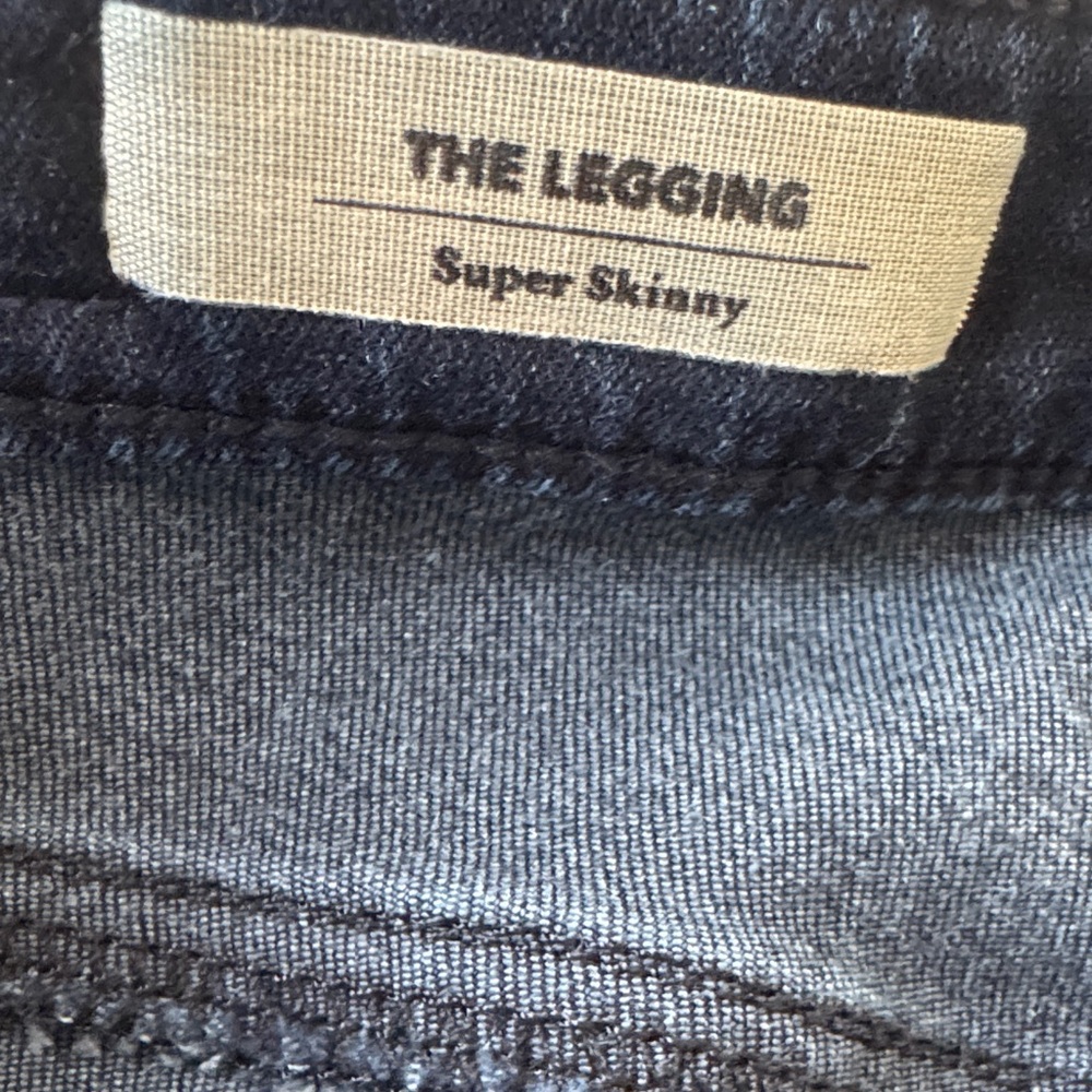 AG Adriano Goldschmied Black Skinny Jeans - Picture 2 of 4